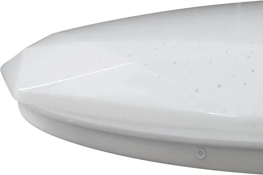 Plafonieră LED dimabilă HEX LED/72W/230V 3000-6000K Ø 50 cm albă + telecomandă