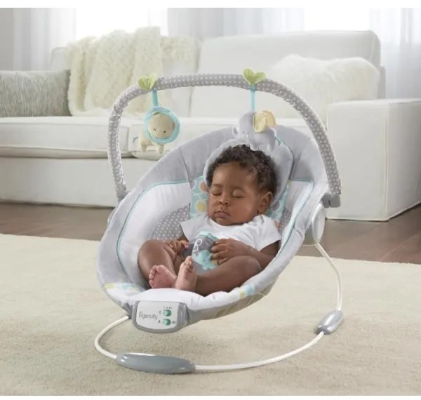 Șezlong cu vibrații și sunete pentru bebeluși MORRISON Ingenuity