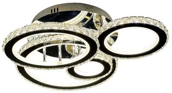 Lustră LED dimabilă aplicată LED/120W/230V 3000-6500K + telecomandă