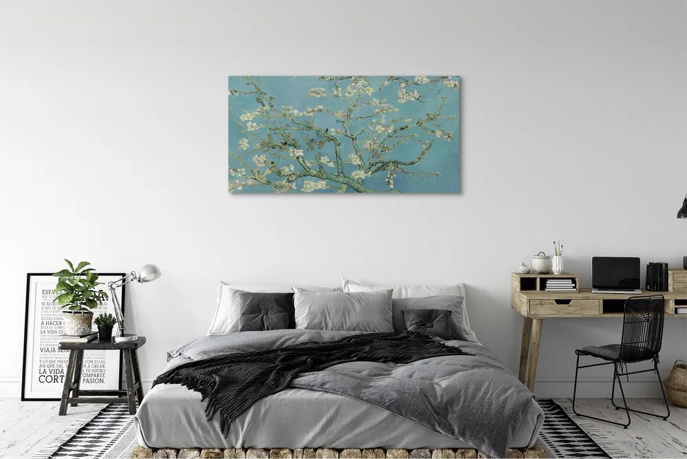 Tablouri canvas Art migdale floare