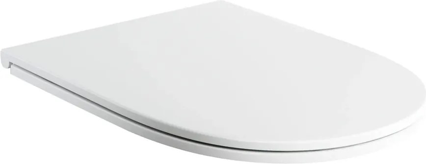 Capac WC softclose Omnires Ottawa Comfort slim finisaj alb mat