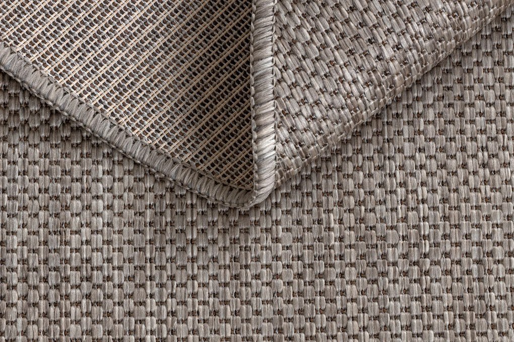 Covor SISAL SION cerc A5165A Melanj țesute plate bej