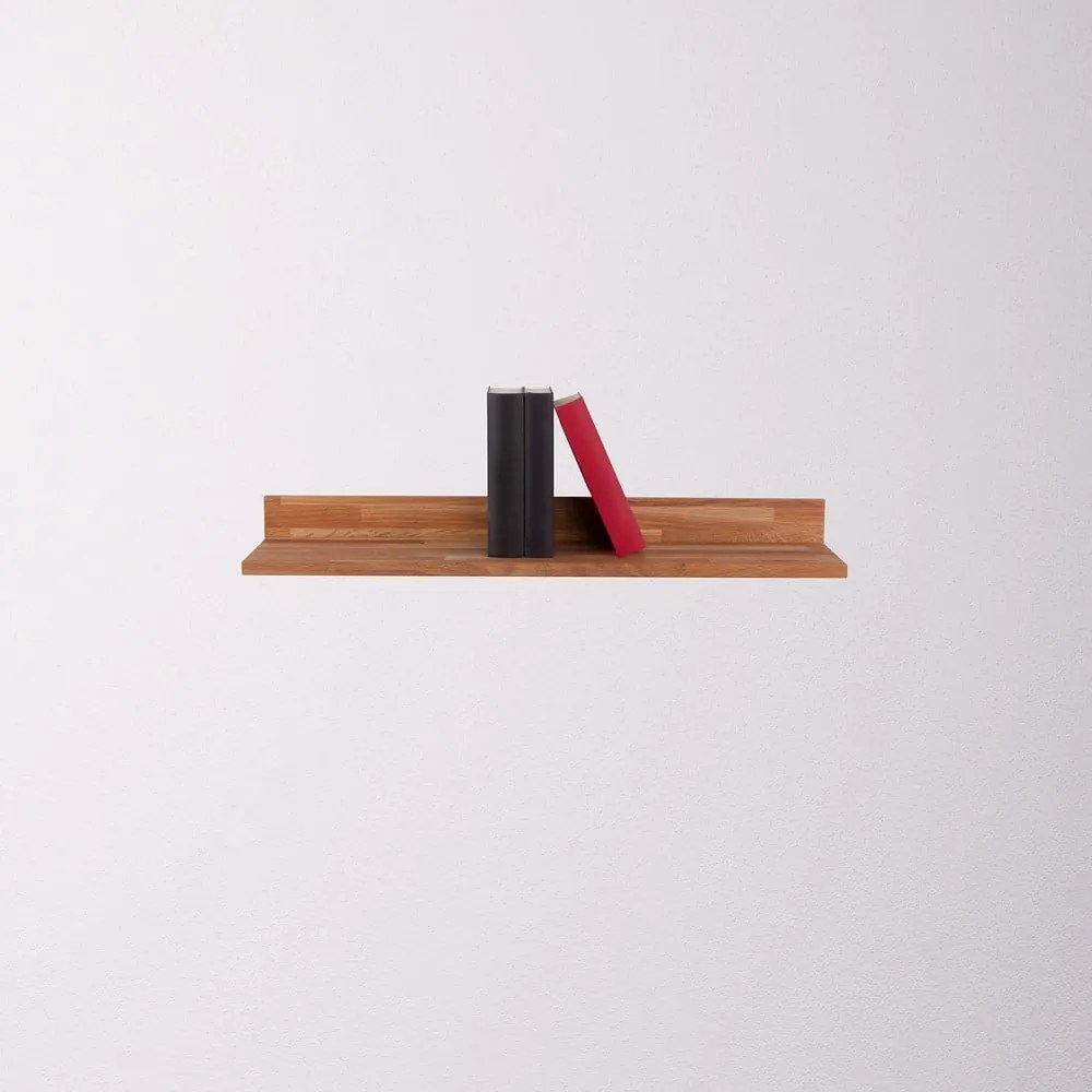 Raft în culoare naturală pentru fotografii din lemn de stejar 60 cm Kalle – Interia Home & Living