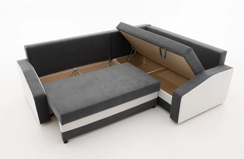 Supermobel Colțar extensibil TABIT,230x75x180, haiti 14/haiti 17, stânga