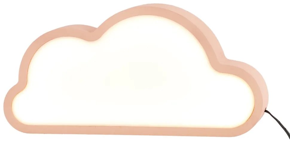 Veioză pentru copii roz Cloud – Candellux Lighting