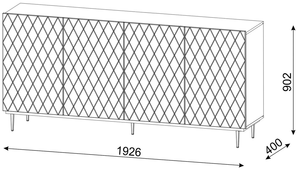 Dulap Dintanna 192 (alb). 1124919