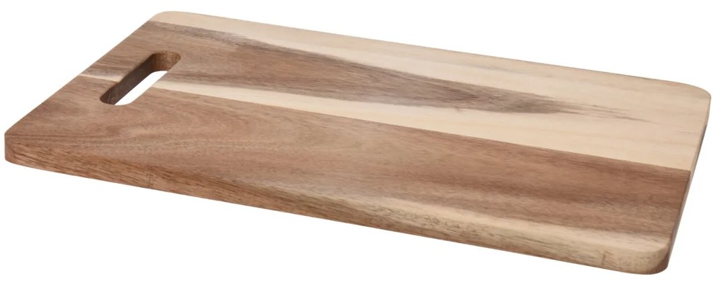 Tăviță de tăiat din lemn WOOD, 36 x 23 x 1 cm