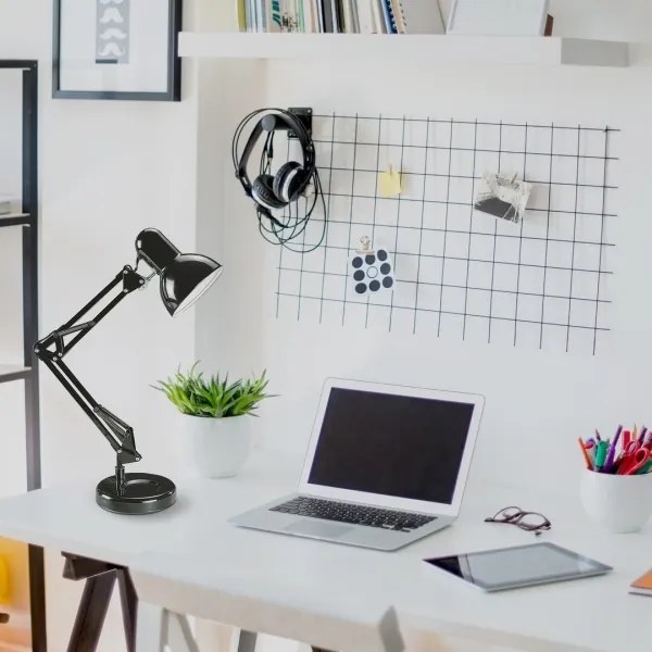 Lampă LED de masă ROMERO 1xE27/10W/230V neagră Brilagi