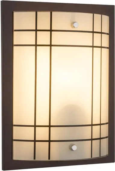 Globo KADAVU 48089W aplice perete  maro   Lemn   1 * E27 max. 60 W
