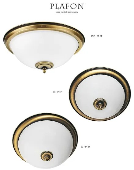 Plafoniera Opal PT - D 360x190mm