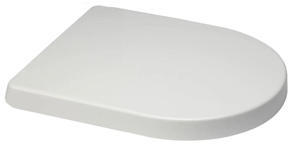Duschy Soft Belly capac wc închidere lentă alb 80509
