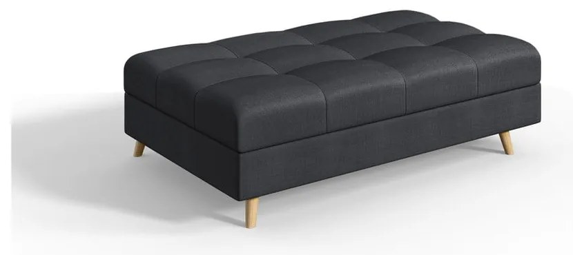 Taburet gri închis Ariella – Ropez