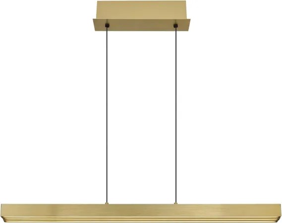 Globo 17016G - LED cu reglare prin atingere, lustra pe cablu ETHAN 39W/230V 2700/4000/6000K alamă