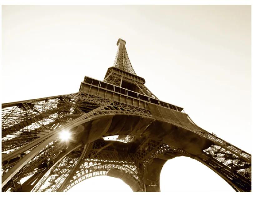 Fototapet Paris Tour Eiffel Sepia