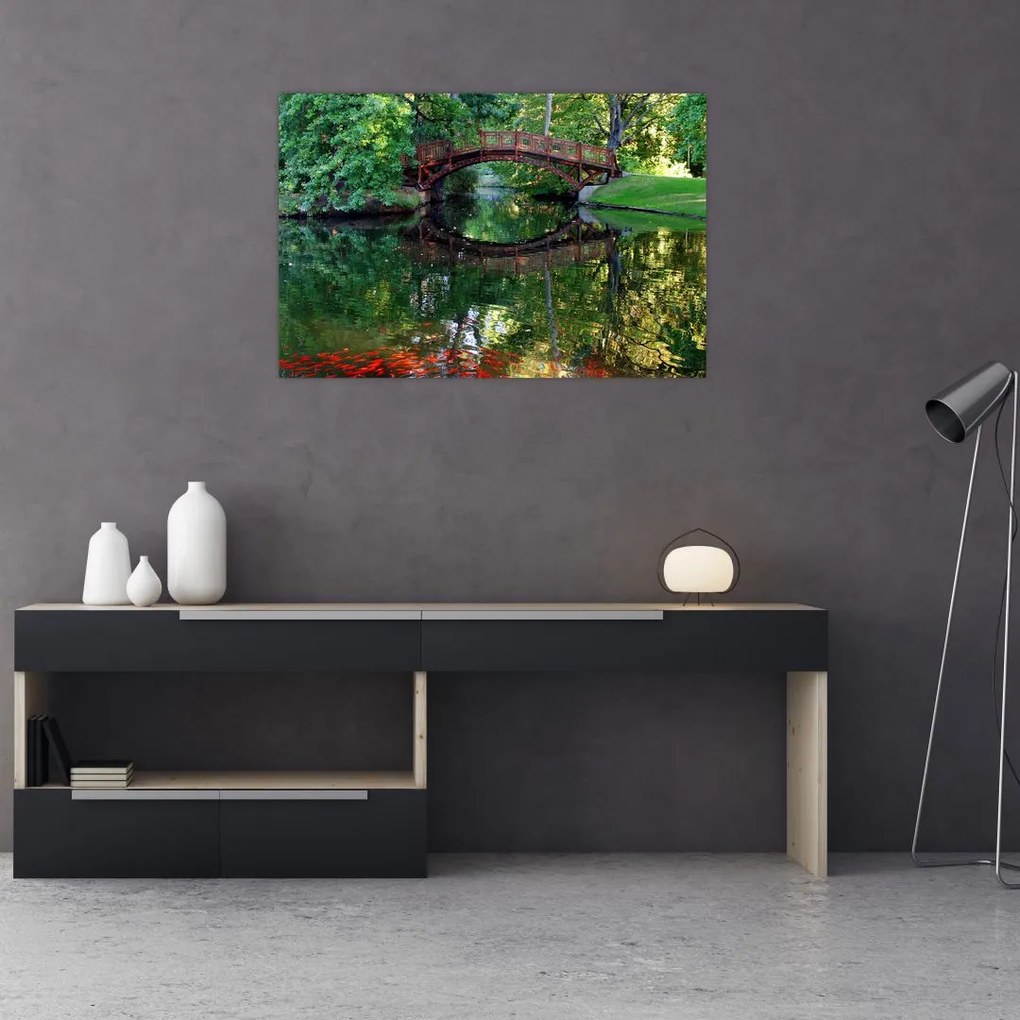 Tablou cu râu (90x60 cm)