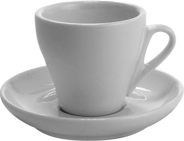 BANQUET Banquet Ceaşcă cu farfurioară SQUARE ALBA 150 ml