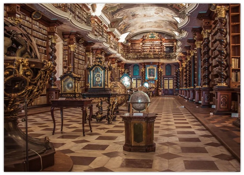 Tablou -Clementinum de Praga (70x50 cm)