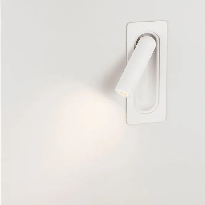 Aplica incastrabila cu spot LED directionabil INLITE alb