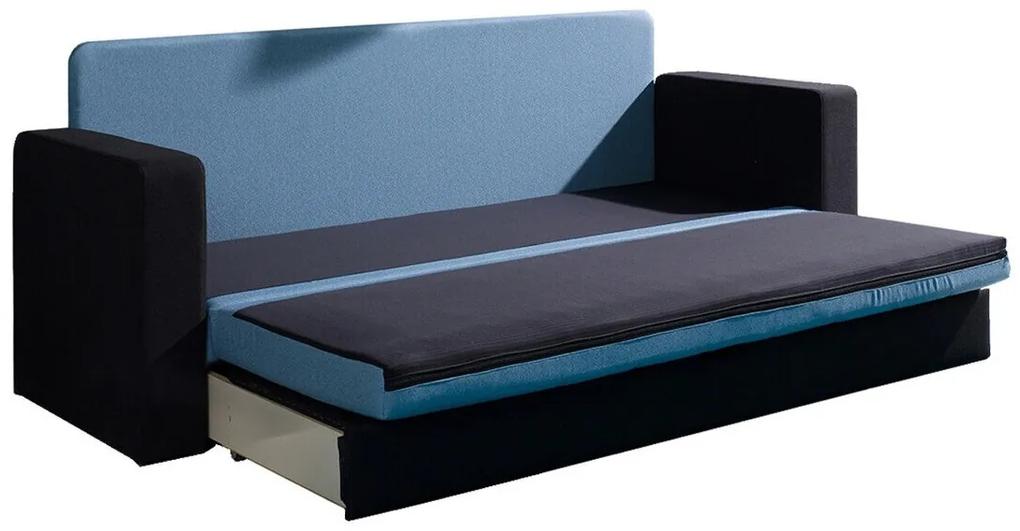 Canapea extensibilă Providence B117Cutie de pat, 86x222x75cm, 100 kg, Picioare: Plastic