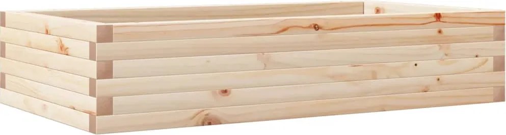 vidaXL Jardinieră de grădină, 110x60x23 cm, lemn masiv de pin