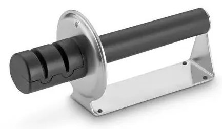 WMF - Ascuțitor pentru cuțite GOURMET, 42,5 cm, negru/inox