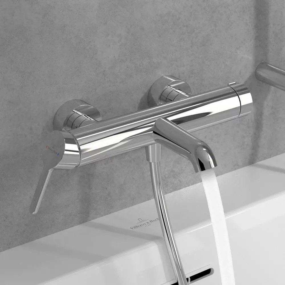 Baterie cada-dus Villeroy&Boch Skyla monocomanda crom lucios
