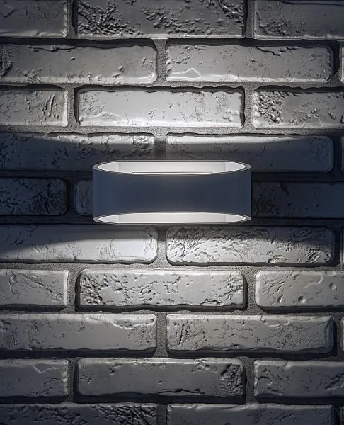 Rabalux 77178 - Aplică de perete LED pentru exterior GERLA LED/9W/230V IP54 albă