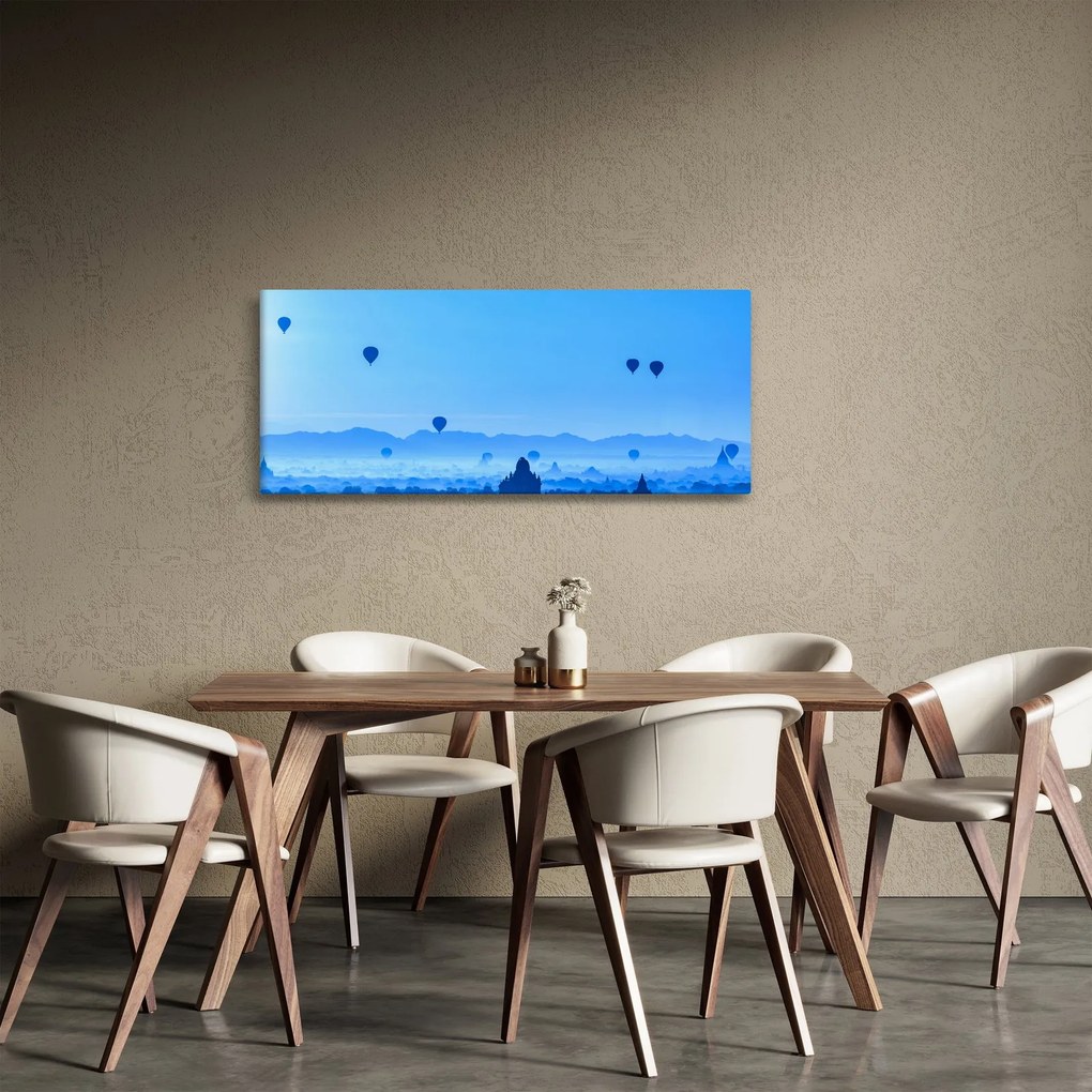Tablou - Peisaj și săgeți (120x50 cm)