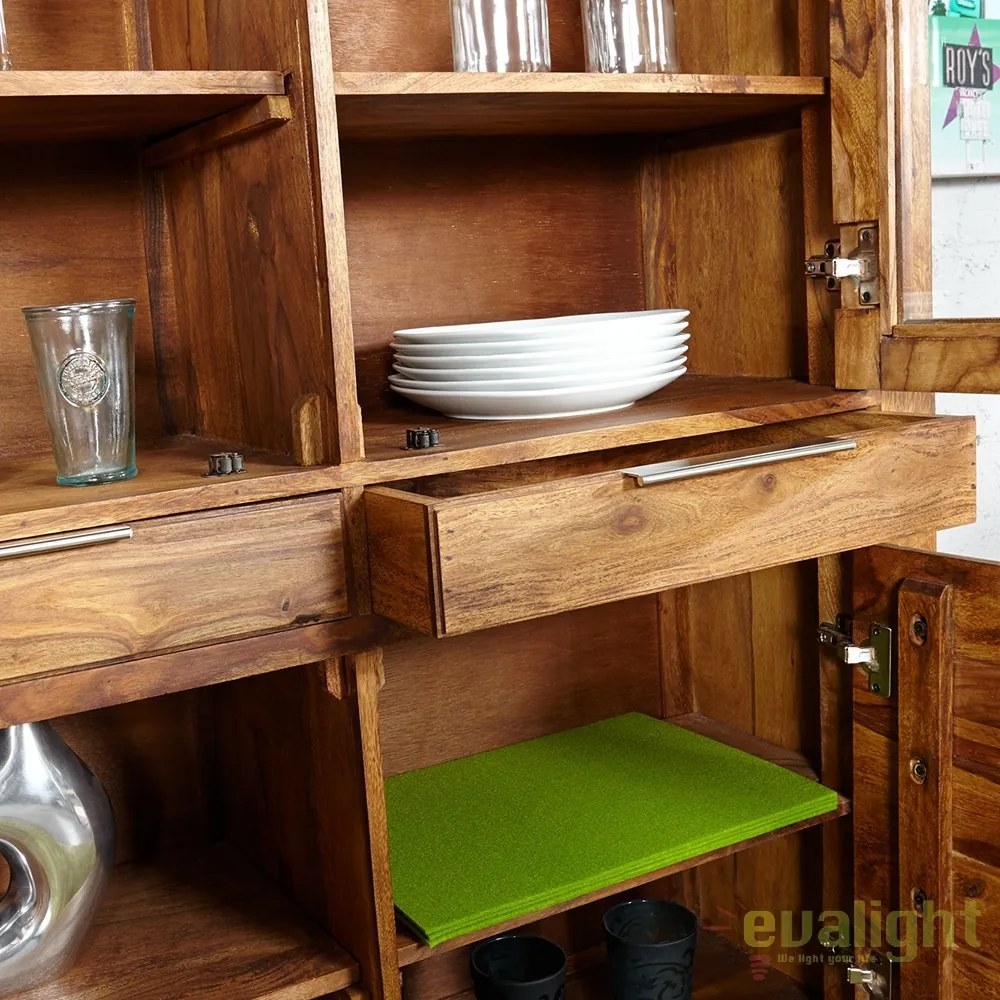 Dulap sufragerie din lemn de trandafir Lagos 120cm A-22685 VC