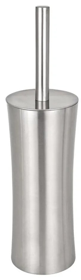 WENKO 16742100 - Perie WC PIENO, 10 x 37,5 cm, inox/satinat