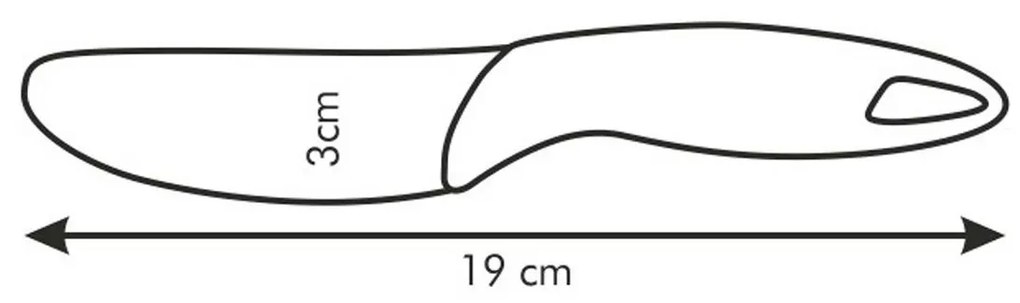 Tescoma Cuțit de uns PRESTO, 10 cm