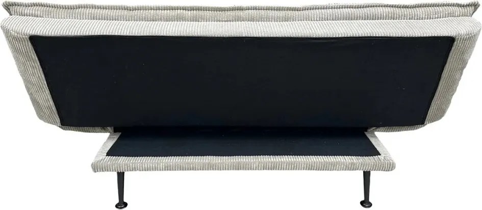 Canapea extensibila, Catifea Raiata Greige JAZZ 195cm