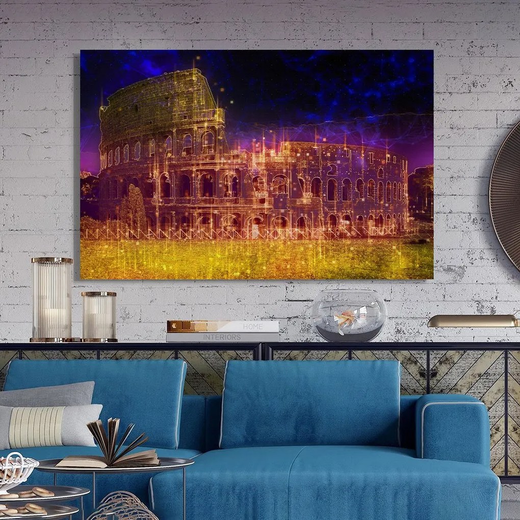 Tablou Canvas - Colosseum render 70 x 110 cm