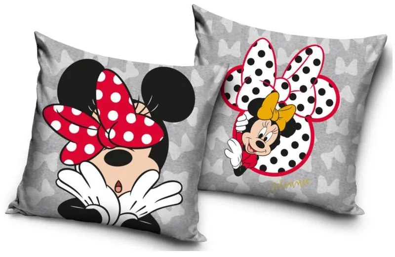 Disney Minnie husă pentru pernă din catifea 40x40 cm