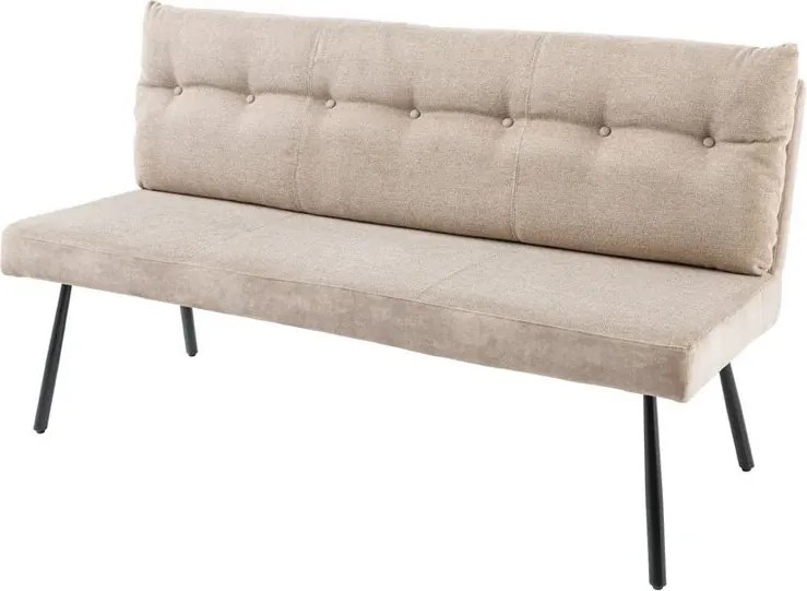 Bancheta moderna BIG GEORGE 160cm sampanie bej