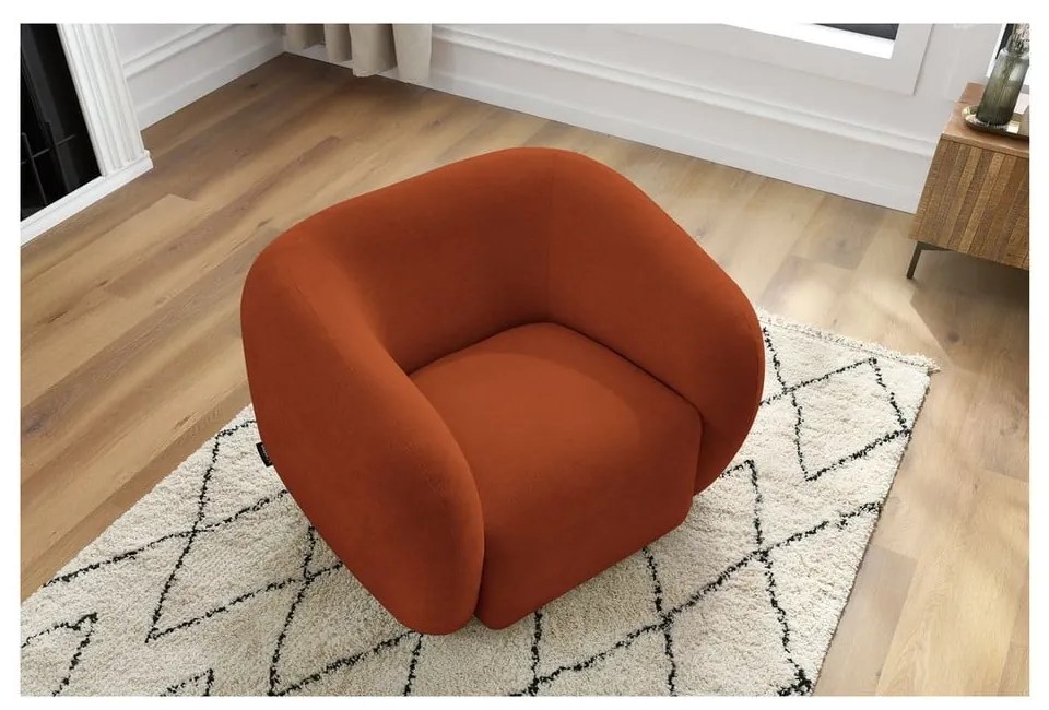 Fotoliu portocaliu Celine – Bobochic Paris