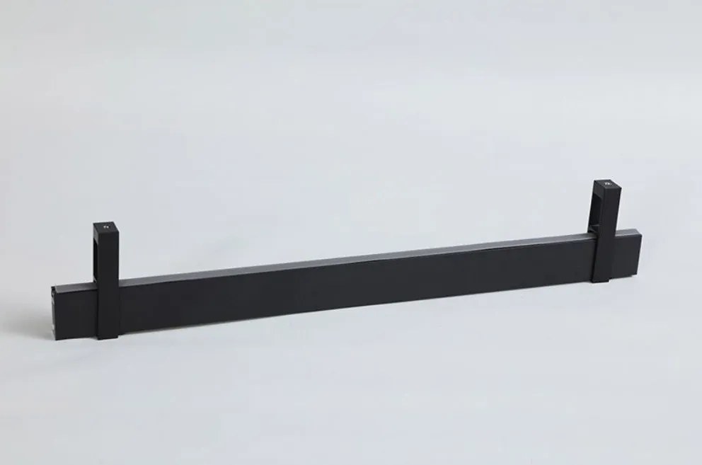 Bara rectangulara Premium pentru haine, gri antracit (Lungime: 1000 mm)
