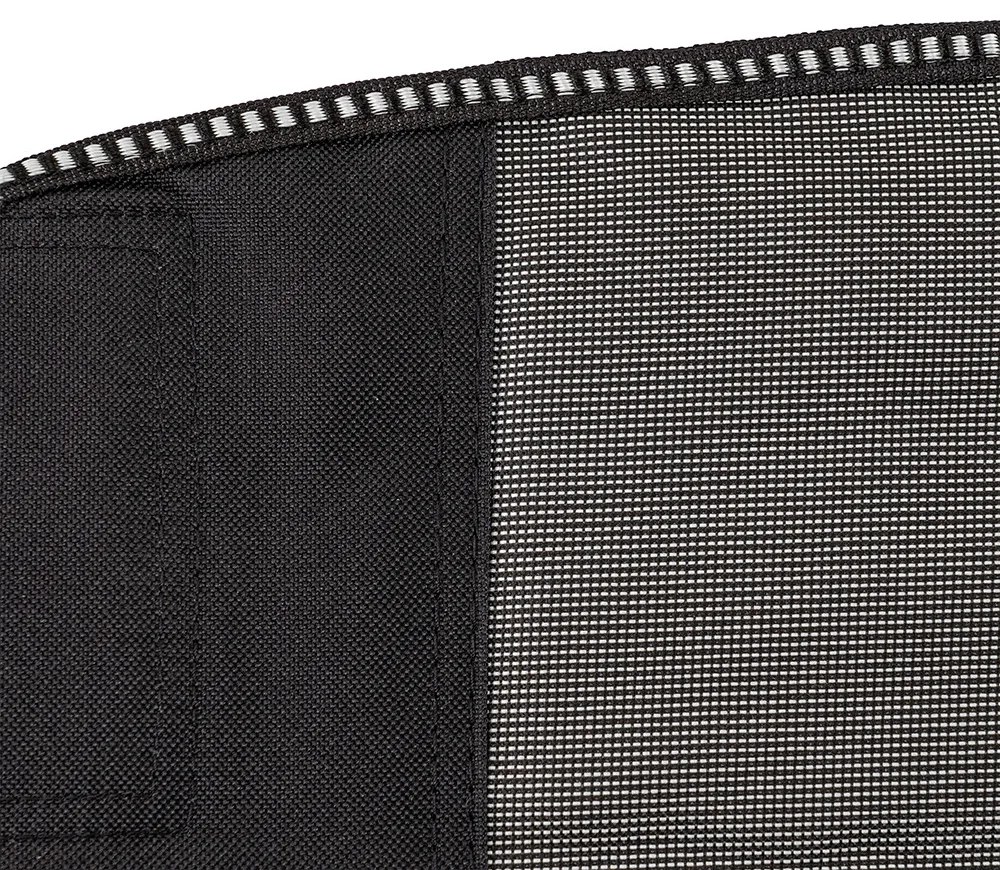 Leziter Comfort Plus scaun de pescuit cu braț și suport pentru pahare gri