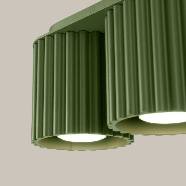 Sollux SL.1795 - Spot AURA 2xGU10/10W/230V verde