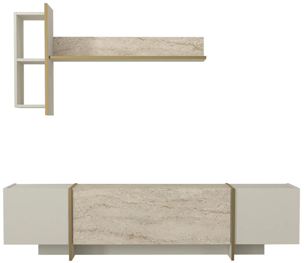 Mobilier living Veya 3 (Travertin + Nisipiu) . 1102632