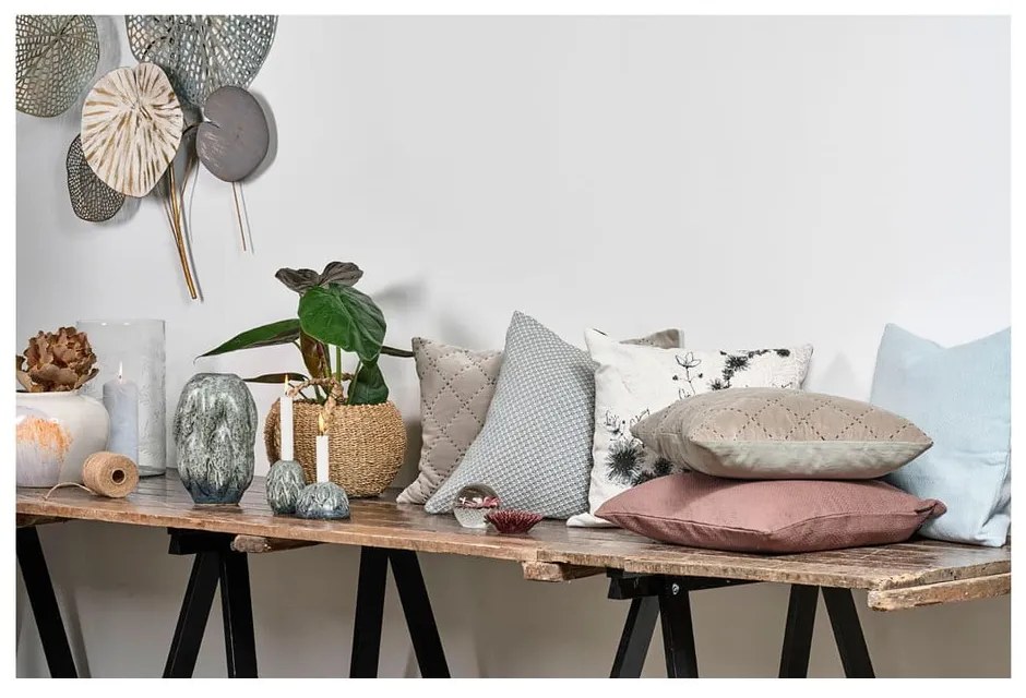 Sfeșnic din gresie ceramică Villa Collection Artic Ice