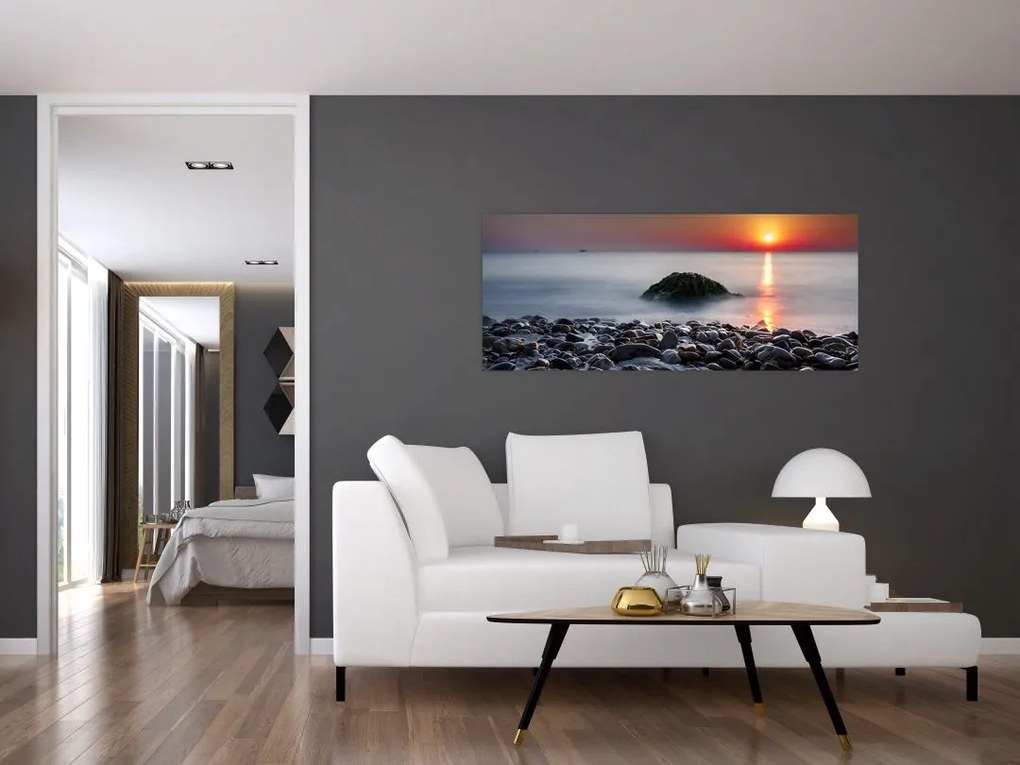 Tablou - Pe mal (120x50 cm)