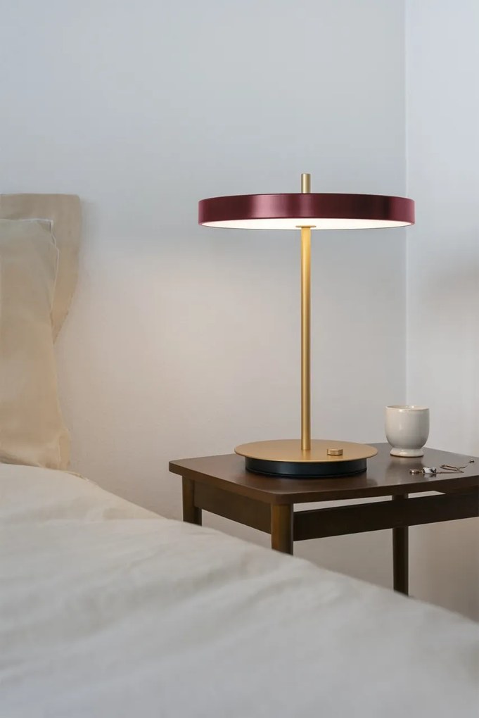 Veioza LED design scandinav Asteria table - ruby red 2309 VTC