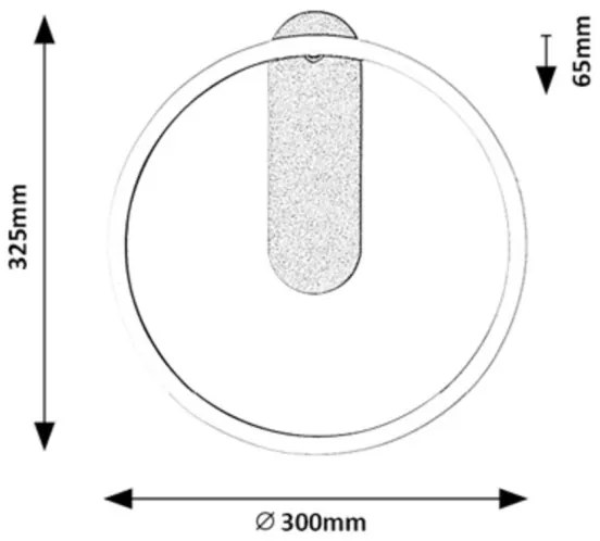 Aplică LED TUMNUS LED/14W/230V 3000K Rabalux 71010