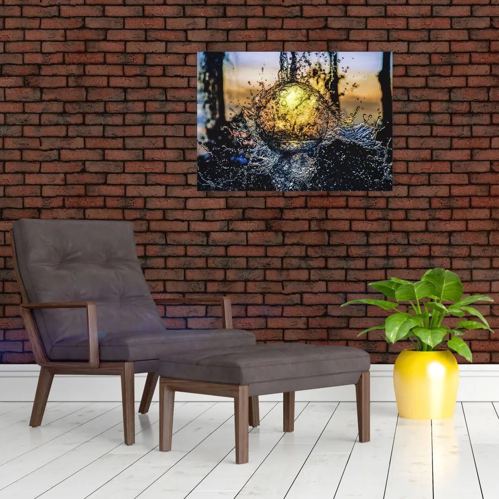 Tablou cu apa (70x50 cm)