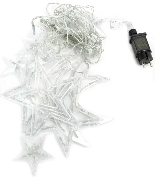 Aigostar - Ghirlandă LED de Crăciun pentru exterior 120xLED/6W/230V/8 funcții 3x0,6m IP44 alb rece DO