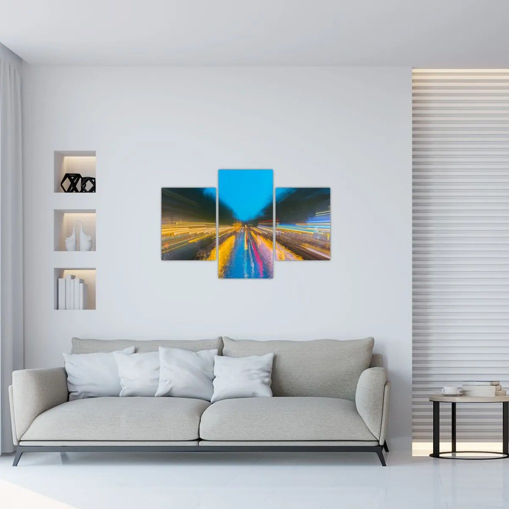 Tablou - Pictură abstractă (90x60 cm)