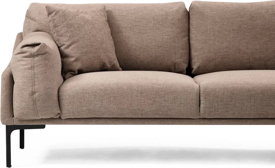 Colțar bej Artie Leo, colț pe partea dreaptă