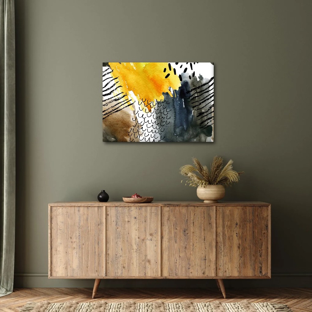 Tablou - Acuarelă abstractă (70x50 cm)