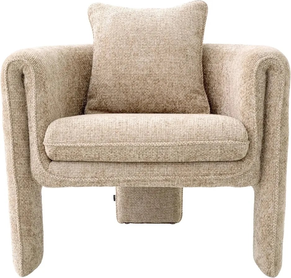 Fotoliu LUX design elegant Toto, Lyssa sand